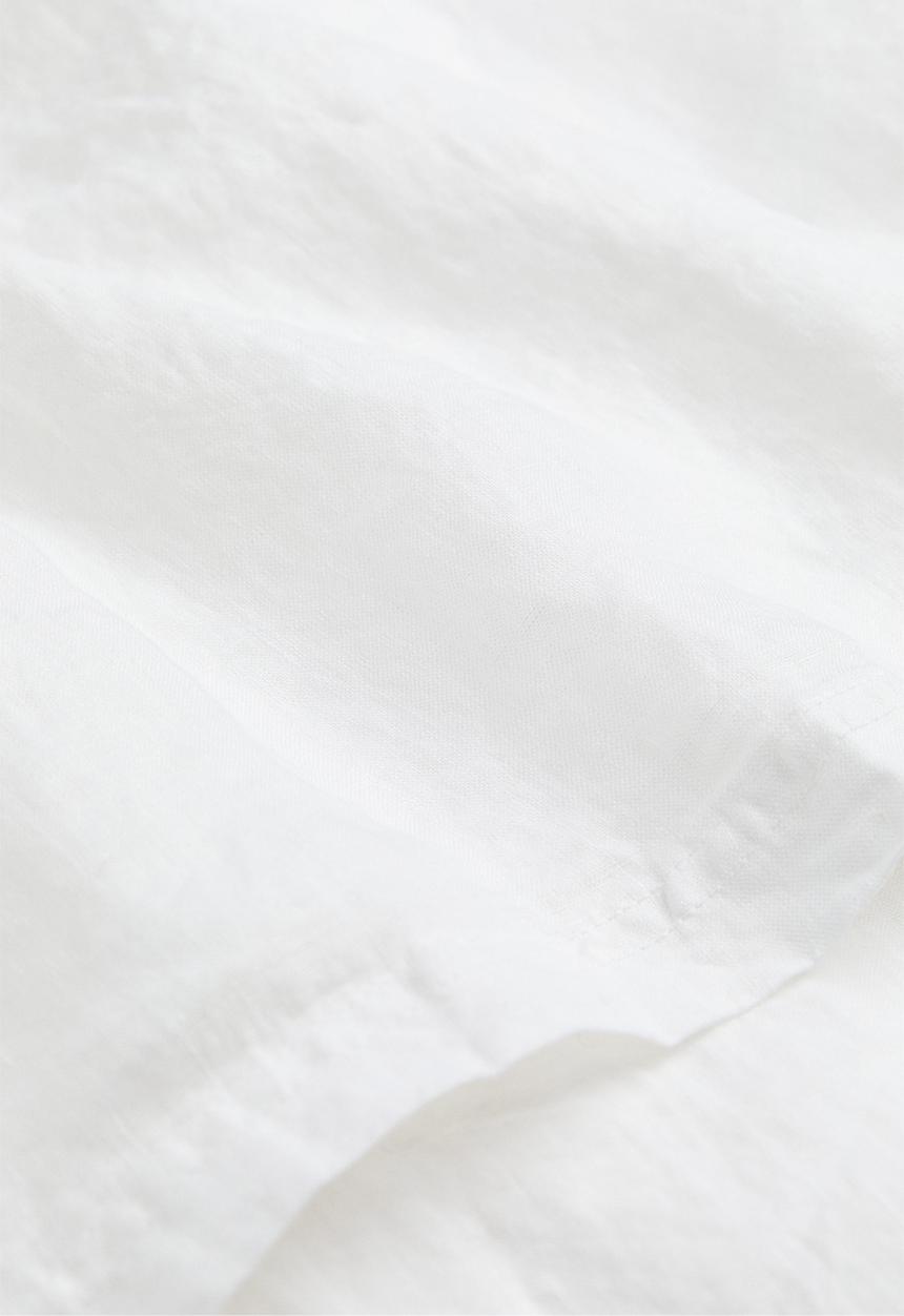 H&M - Washed linen tablecloth - white
