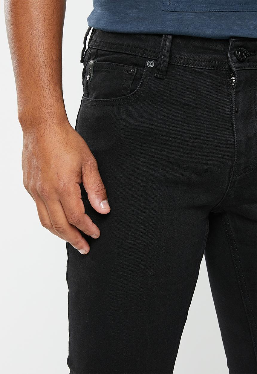 S.P.C.C -  Onyx Signature Trench Fit Skinny Jeans - Black