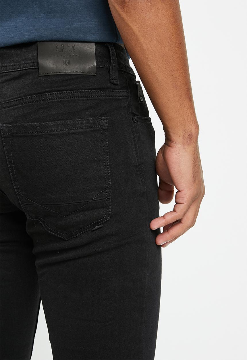 S.P.C.C -  Onyx Signature Trench Fit Skinny Jeans - Black