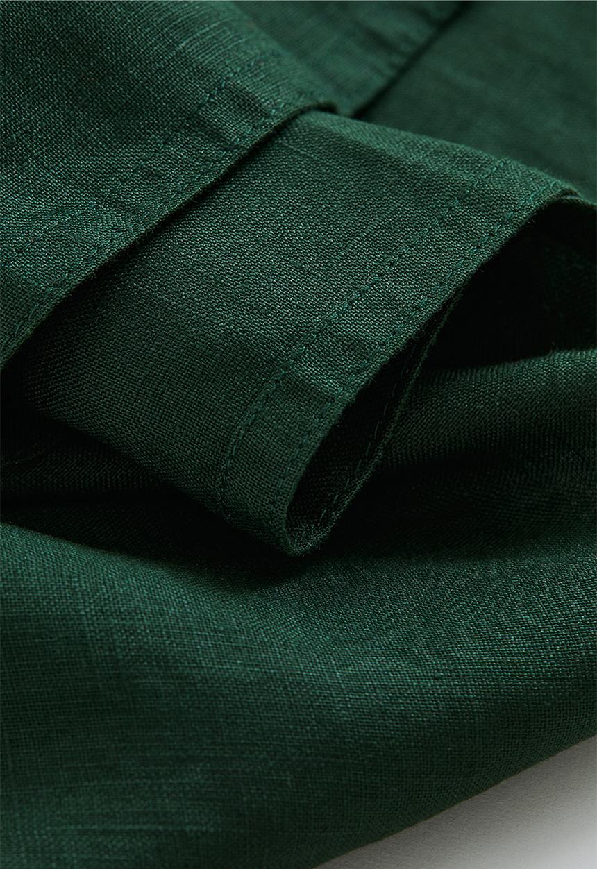H&M - 2-pack linen napkins - dark green