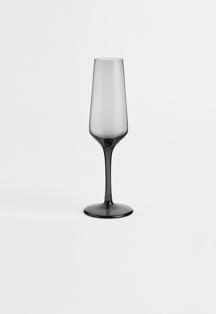 H&M - Champagne flute - dark grey