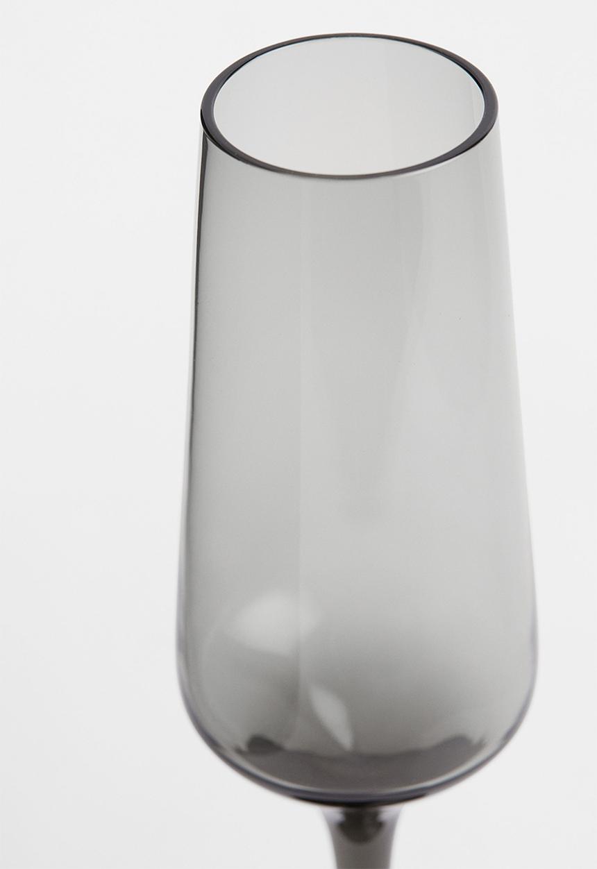 H&M - Champagne flute - dark grey