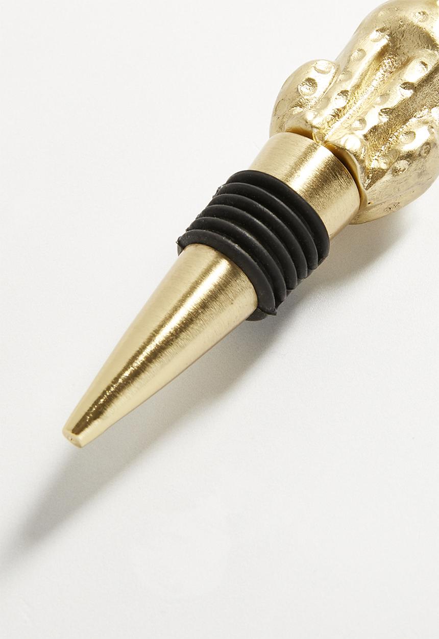 Sixth Floor - Panther Bottle stopper-gold