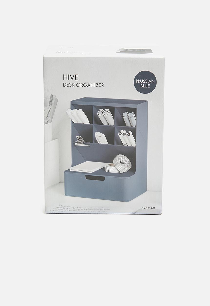 Litem - Hive desk organiser - petrol blue