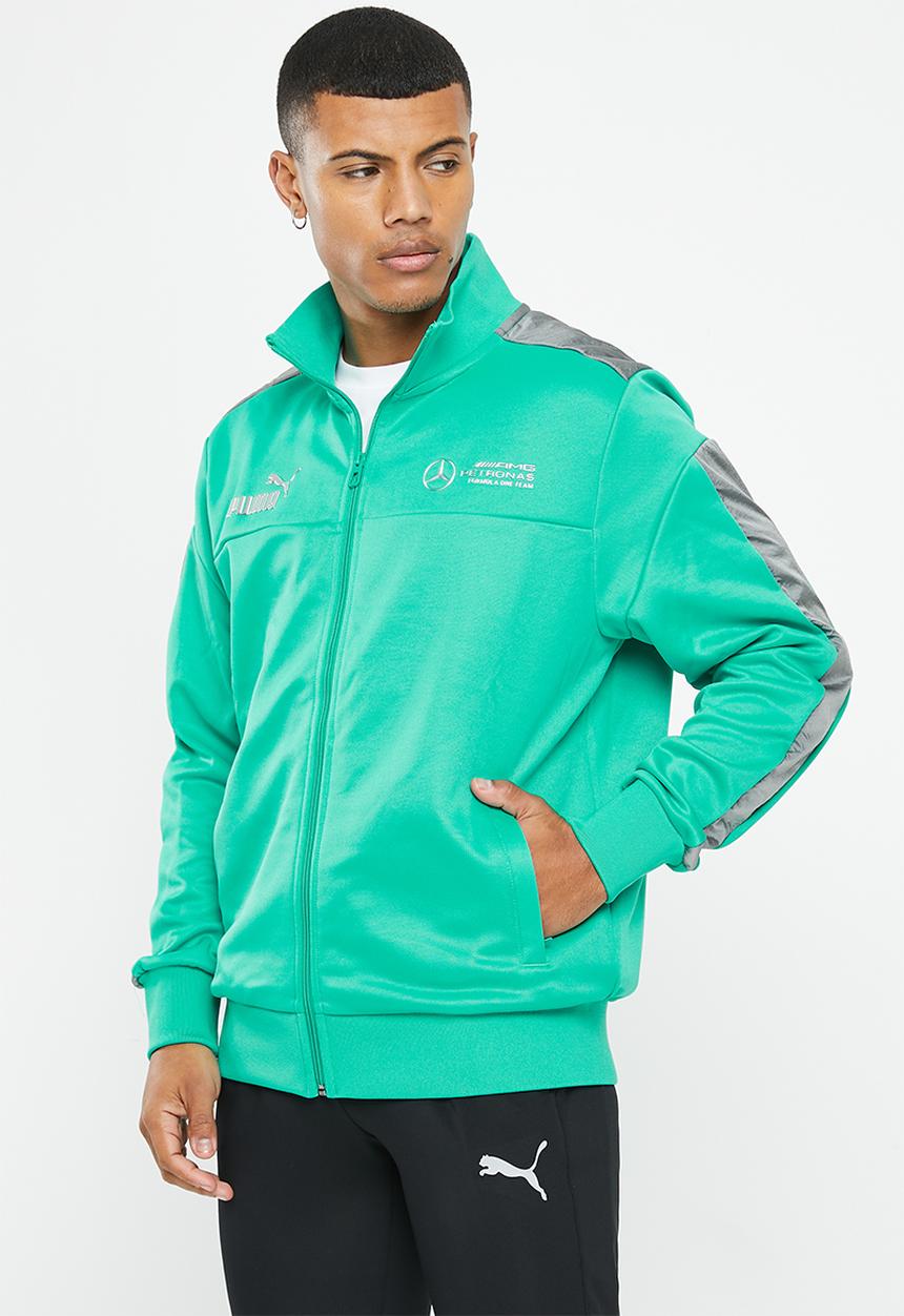 PUMA - Mapf1 mt7 monochrome track jacket - spectra green