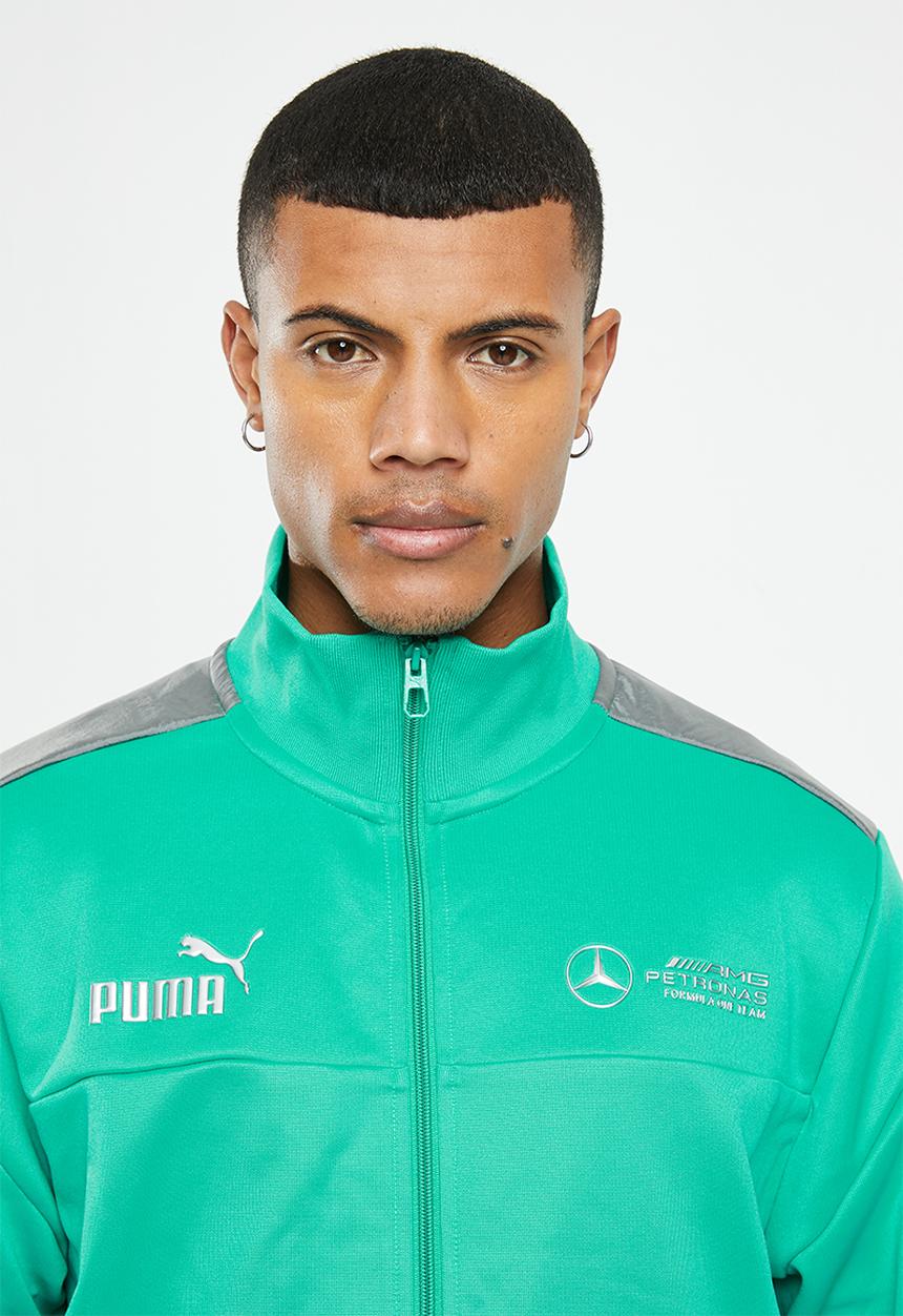 PUMA - Mapf1 mt7 monochrome track jacket - spectra green