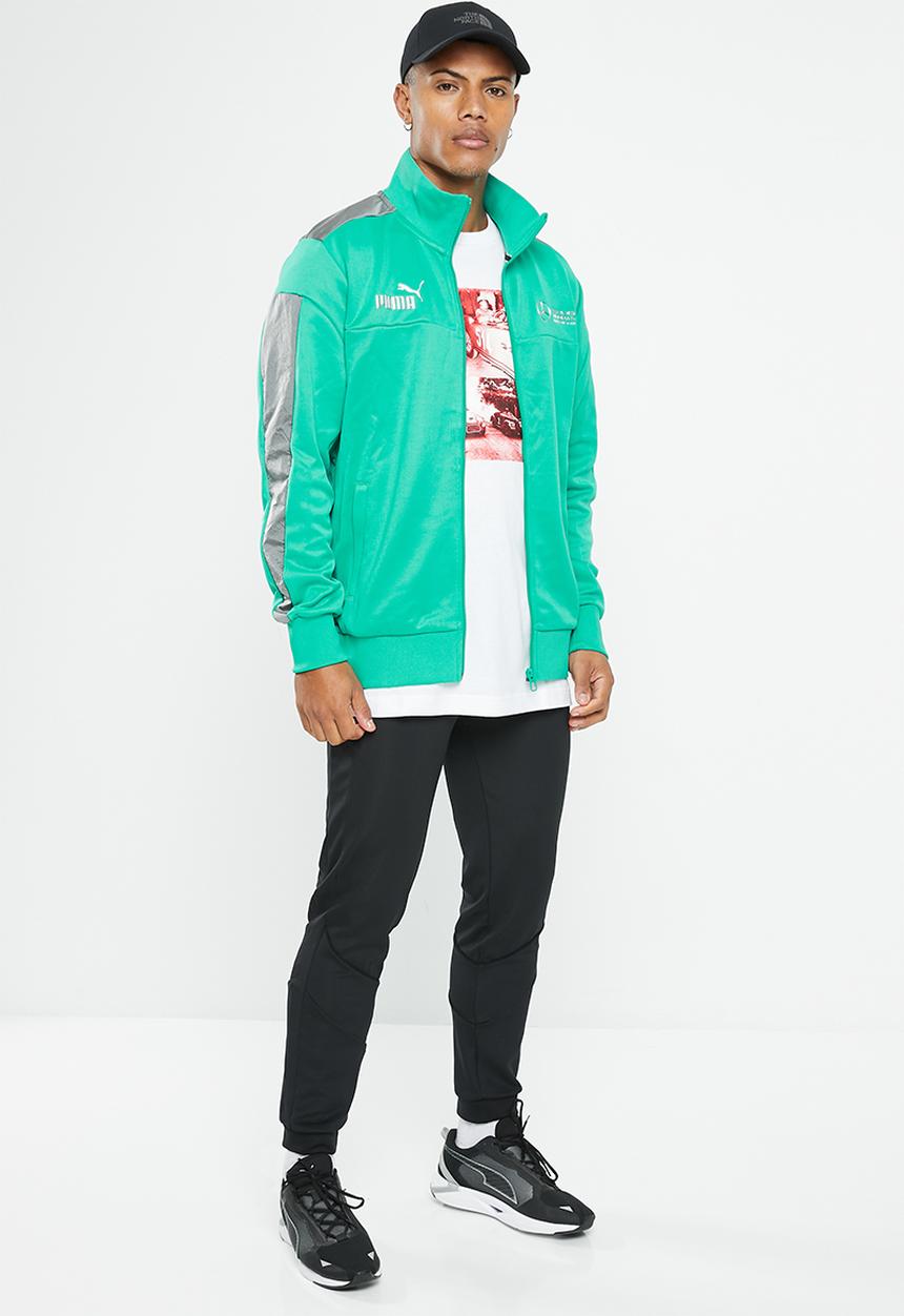 PUMA - Mapf1 mt7 monochrome track jacket - spectra green