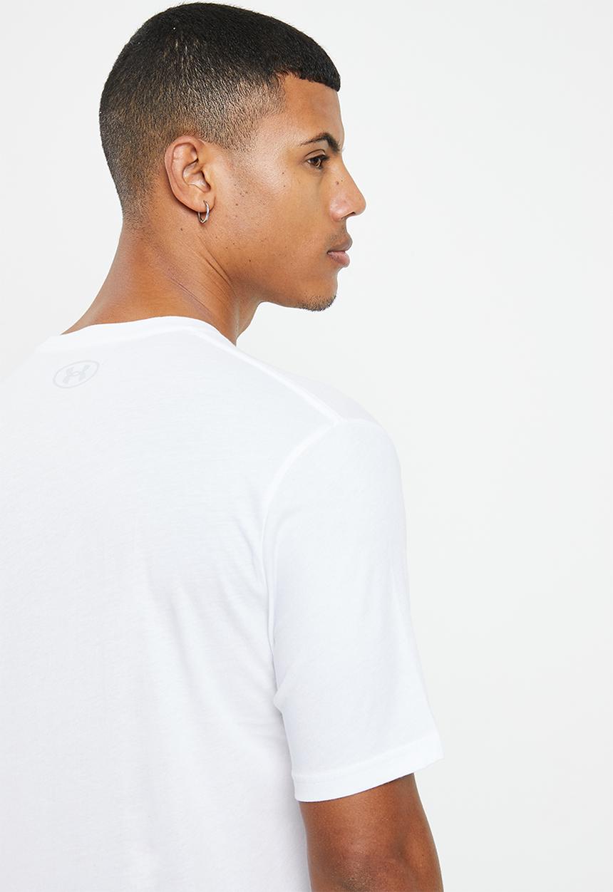 Under Armour - Ua team issue wordmark short sleeve - white