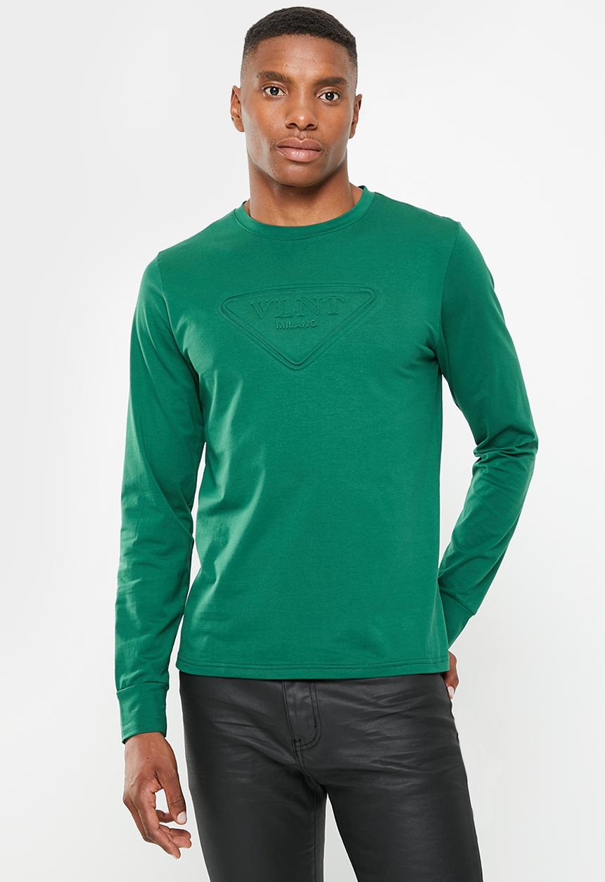Valenta - Epic long sleeve T-shirt - bottle green