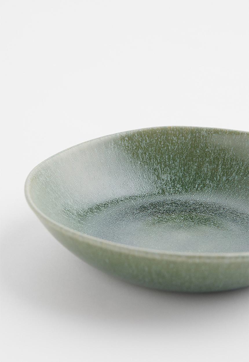 H&M - Stoneware bowl - green