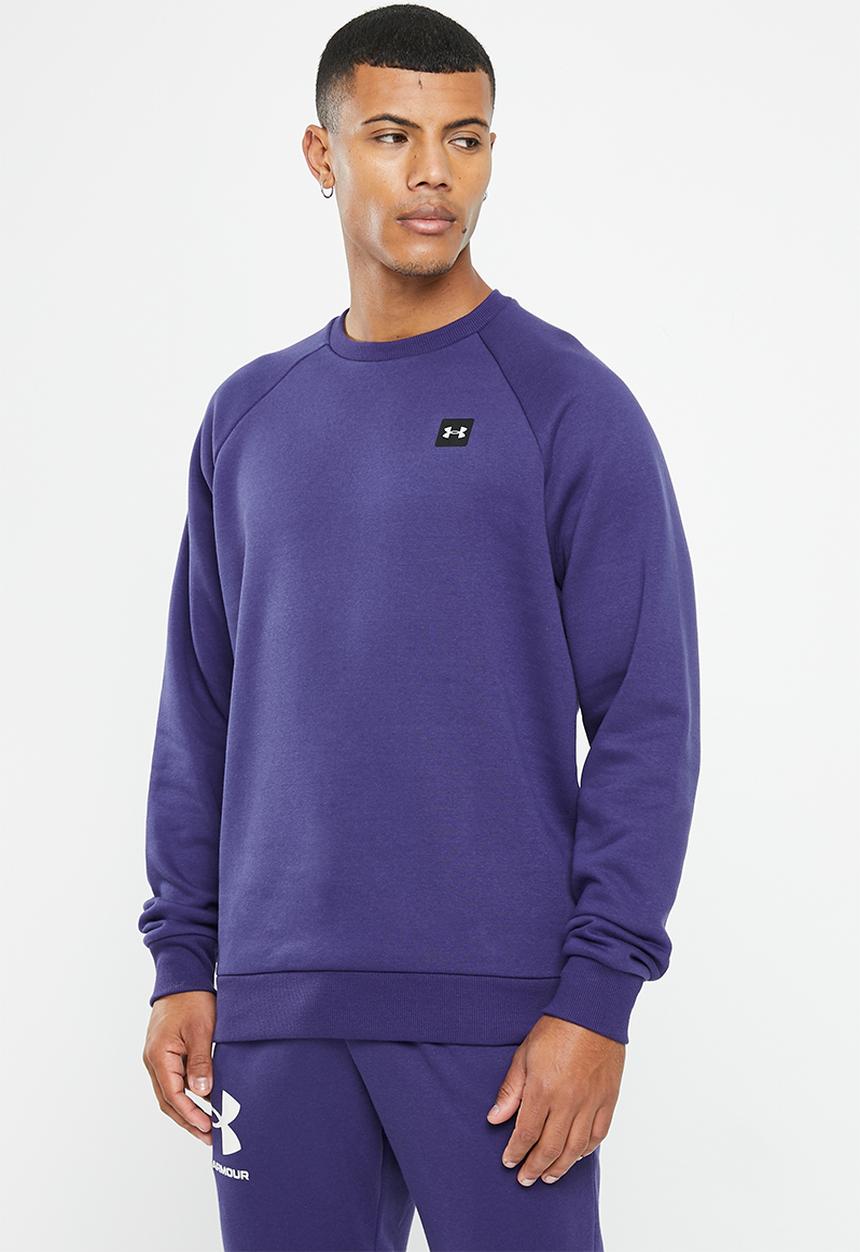 Under Armour - Ua rival fleece crew - sonar blue