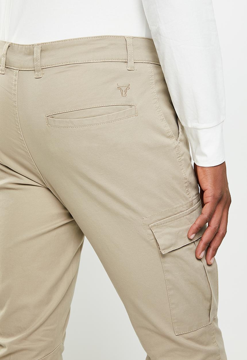 Valenta - Cargo pants - sand