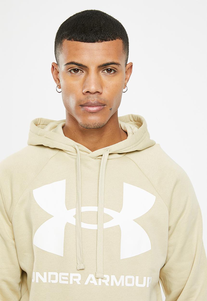 Under Armour - Ua rival fleece big logo hd - khaki base
