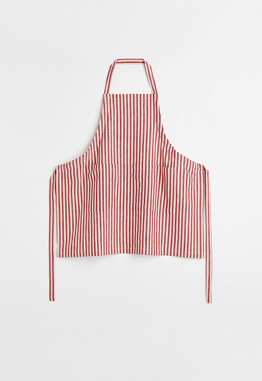 H&M - Striped apron - red/striped