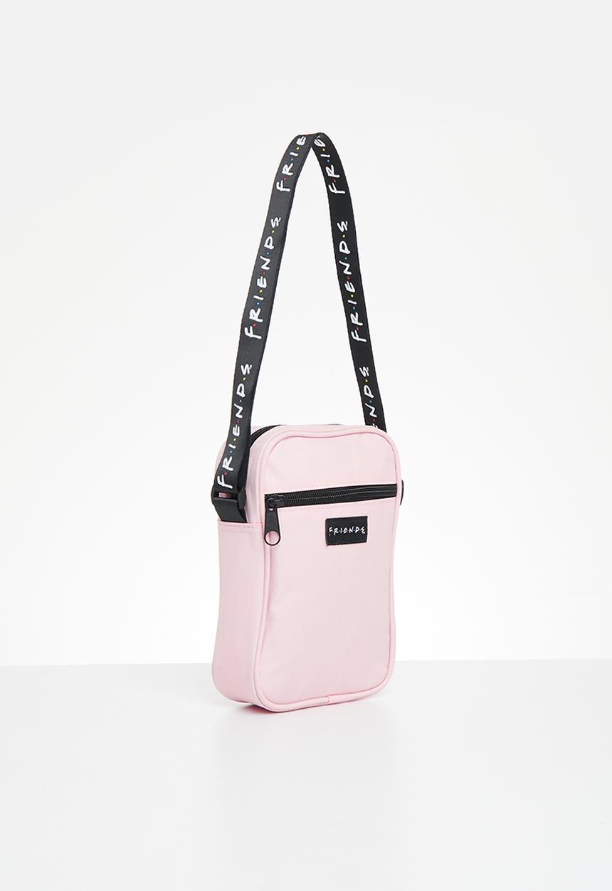 Pop Candy - Friends tape cross body bag - pink