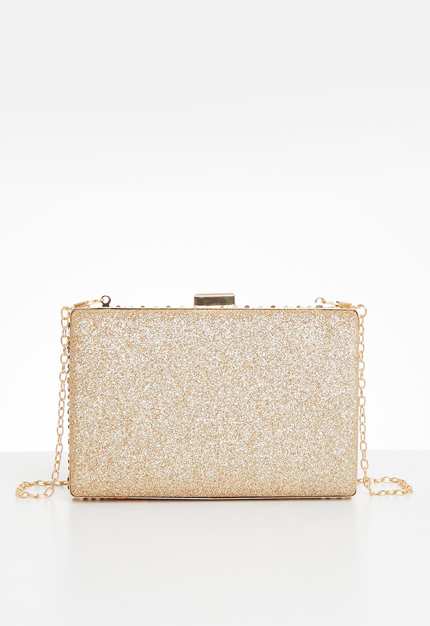 MILLA - Leighton clutch bag - gold