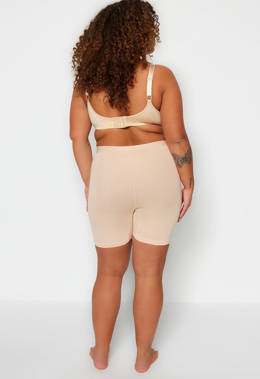 Trendyol - Plus shaper shorts - skin