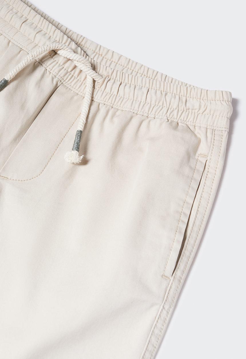 MANGO - Trousers franky4 - ice white