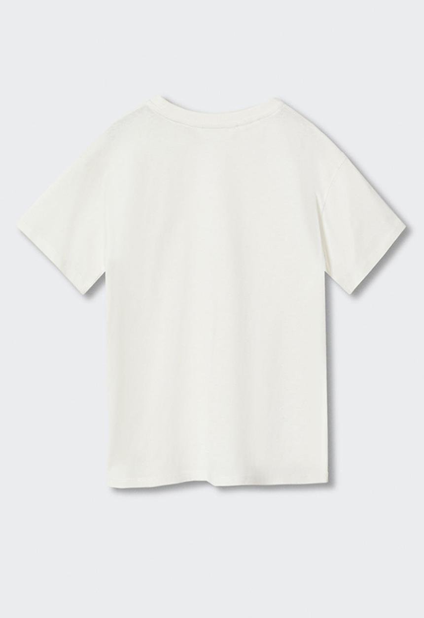 MANGO - T-Shirt ballbugs - white