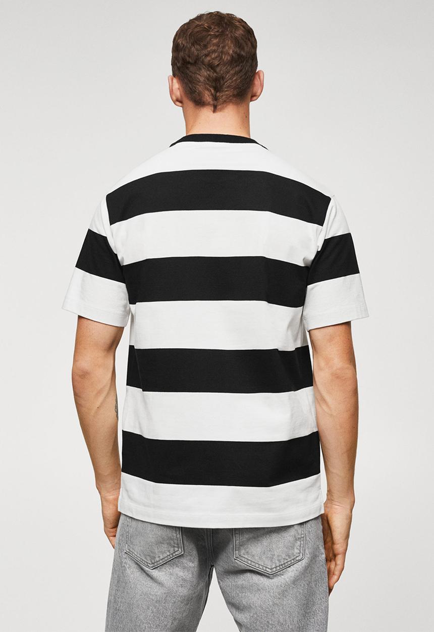 MANGO - T-shirt mag - black