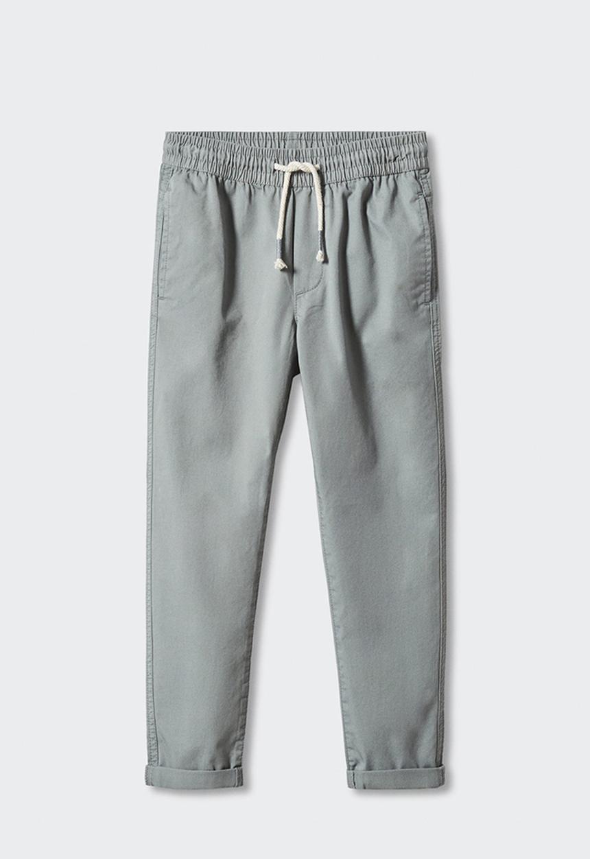 MANGO - Trousers franky4 - green