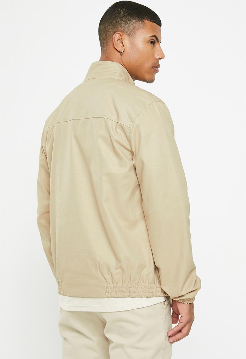 Lyle & Scott - Harrington jacket - stone