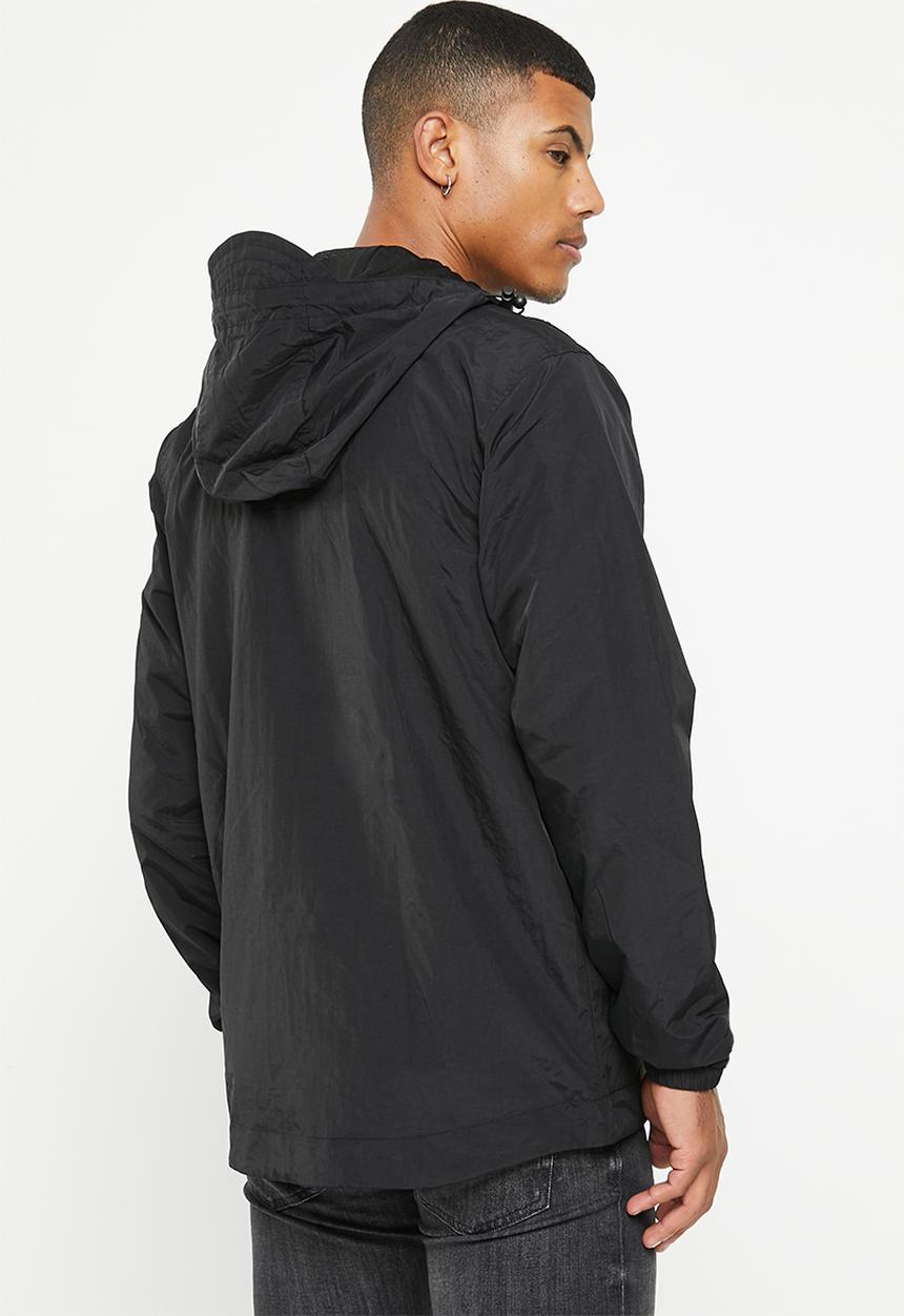 Lyle & Scott - Zip through hooded jacket - jet black