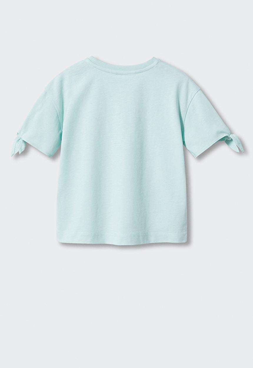MANGO - T-Shirt Heart - Green