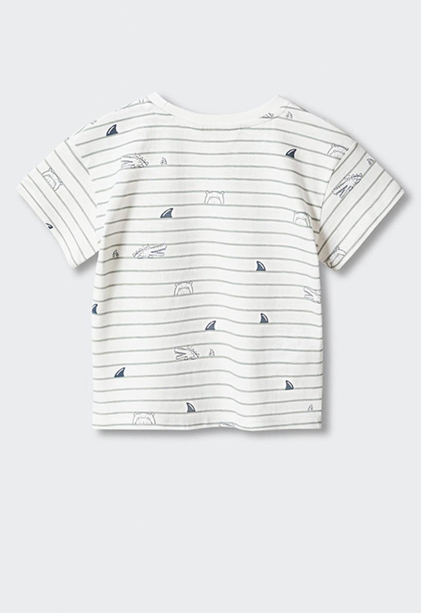 MANGO - T-Shirt coco - white