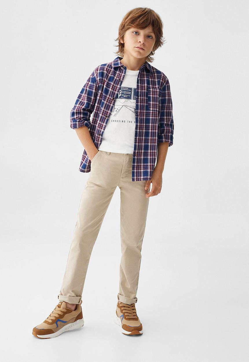 MANGO - Trousers piccolo - beige