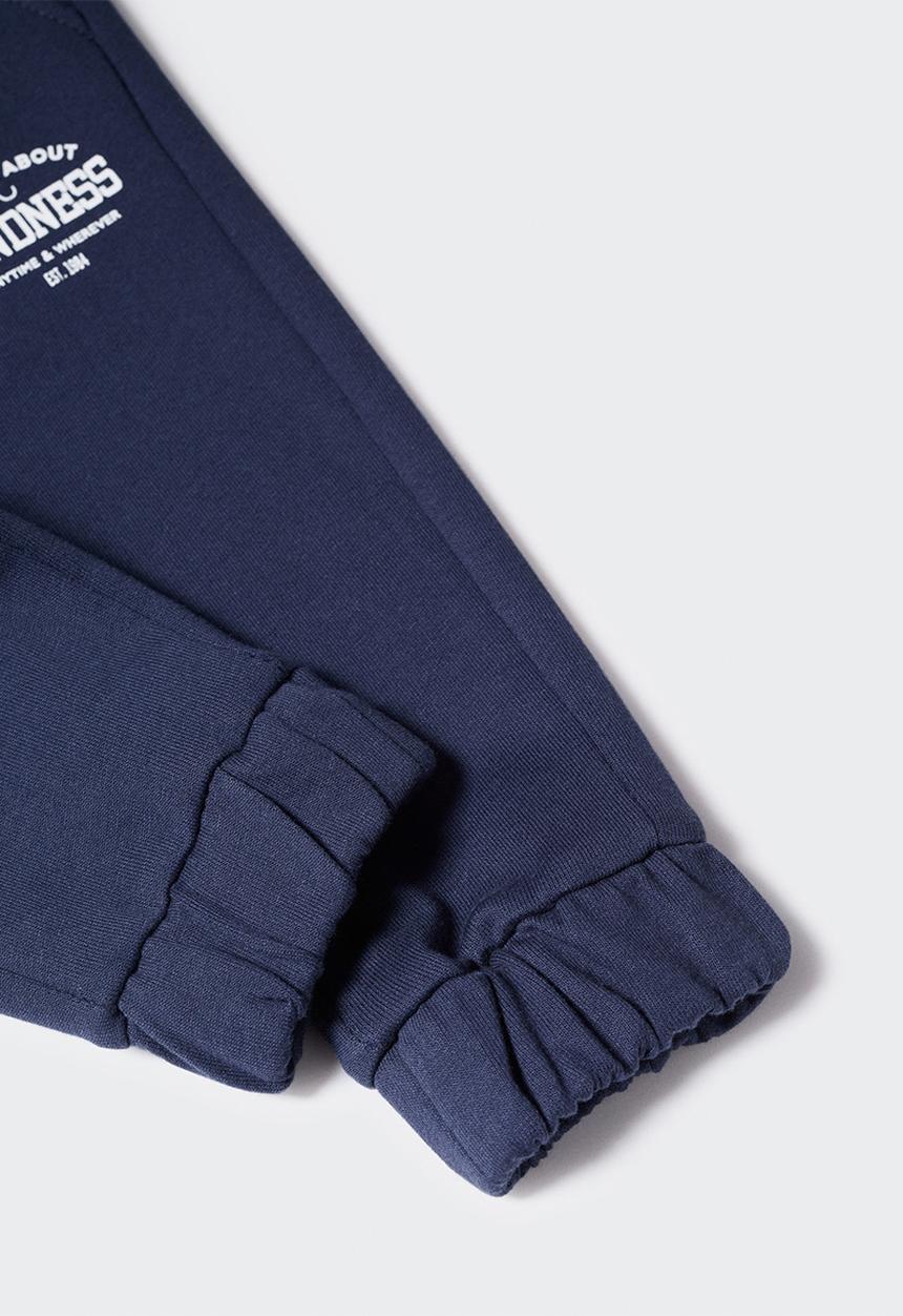 MANGO - Trousers valley - navy