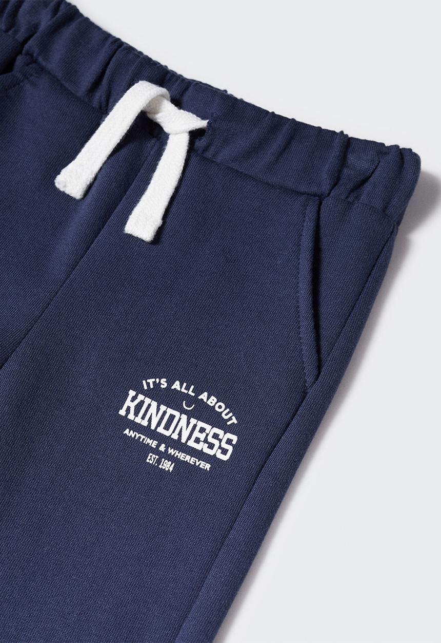 MANGO - Trousers valley - navy