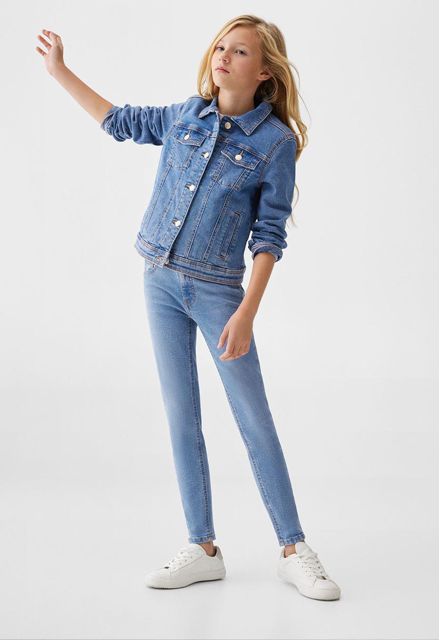 MANGO - Jacket allegra - blue 