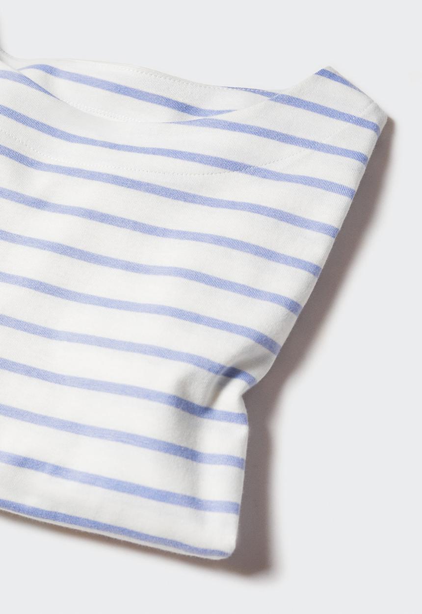 MANGO - T-shirt picasso - off white