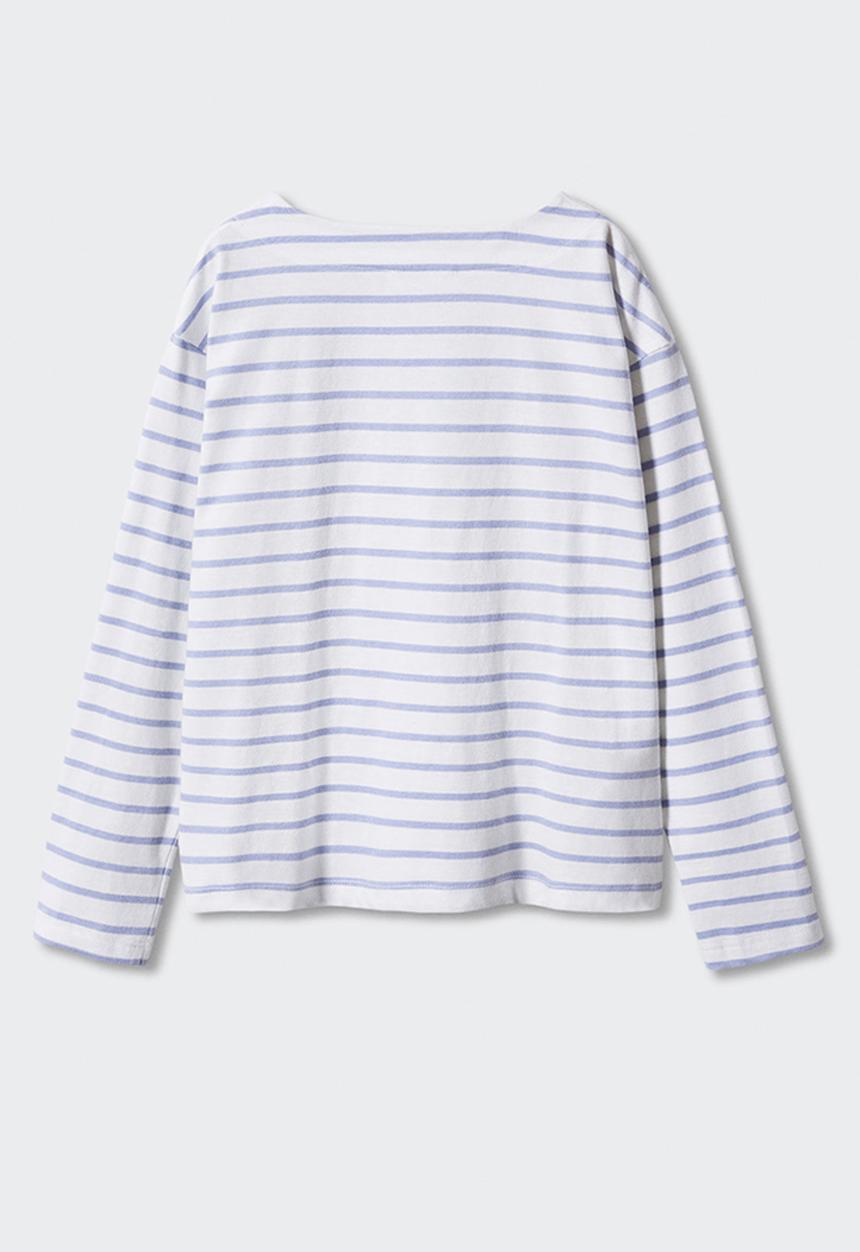 MANGO - T-shirt picasso - off white