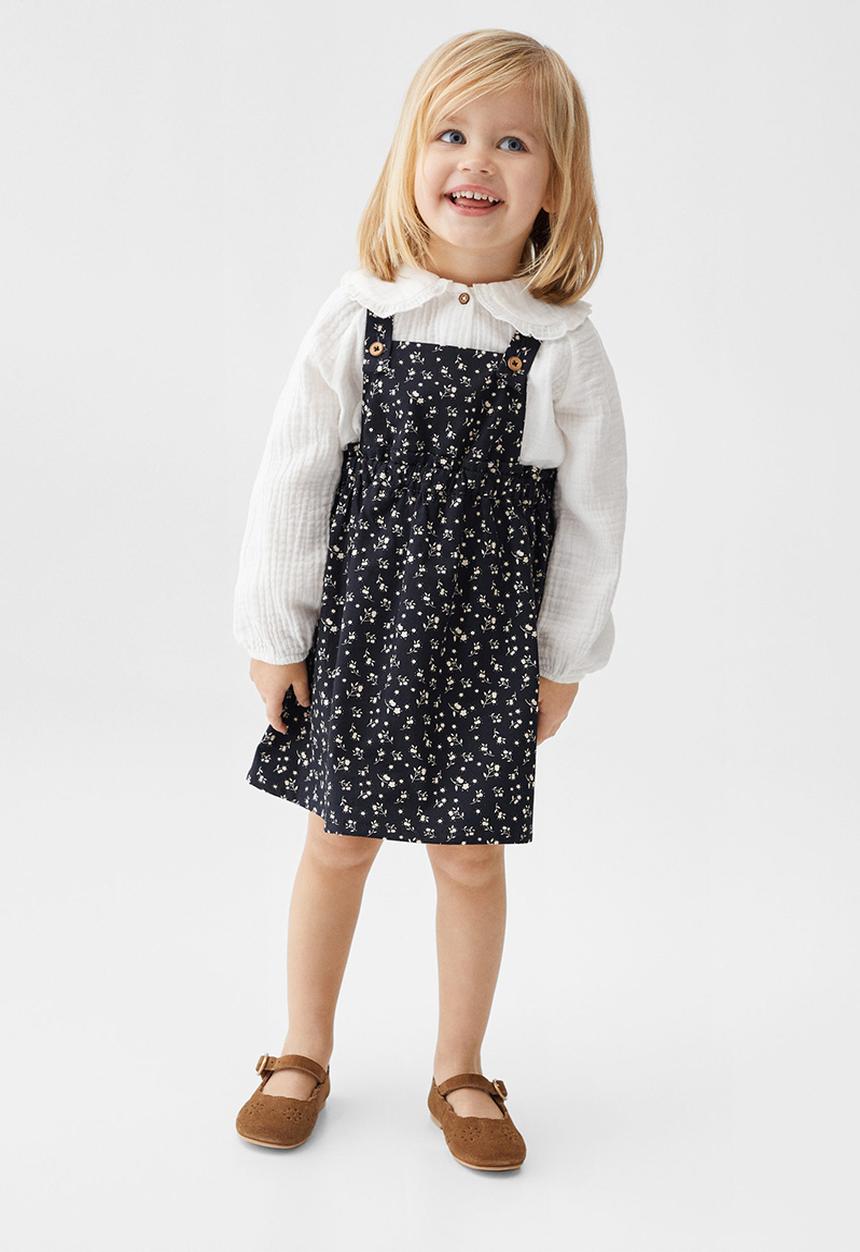 MANGO - Dungarees Idalia - Black