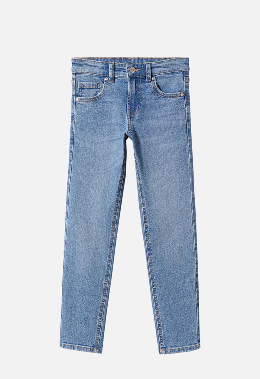 MANGO - Jeans slim4 - medium blue 