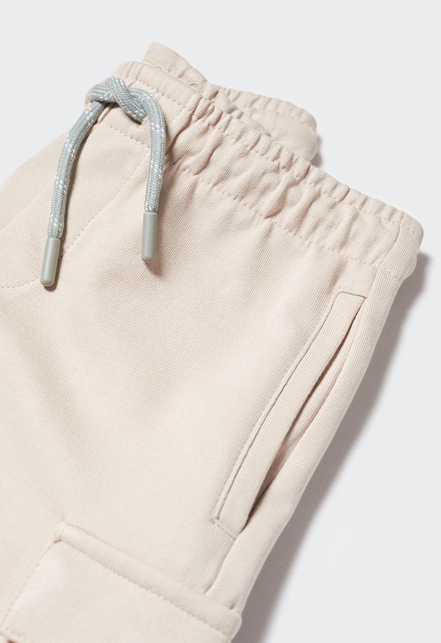 MANGO - Bermuda shorts karl - beige