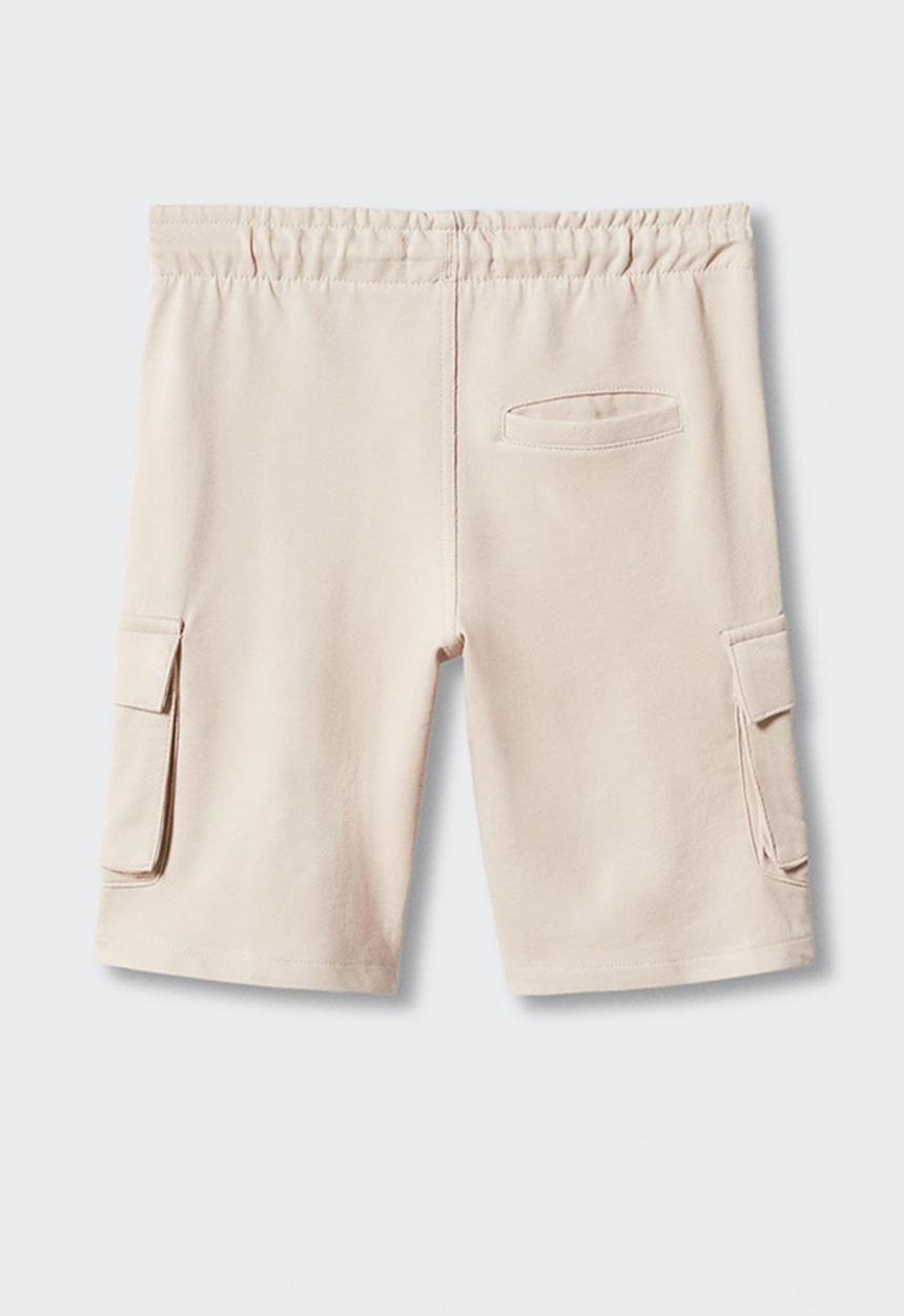 MANGO - Bermuda shorts karl - beige