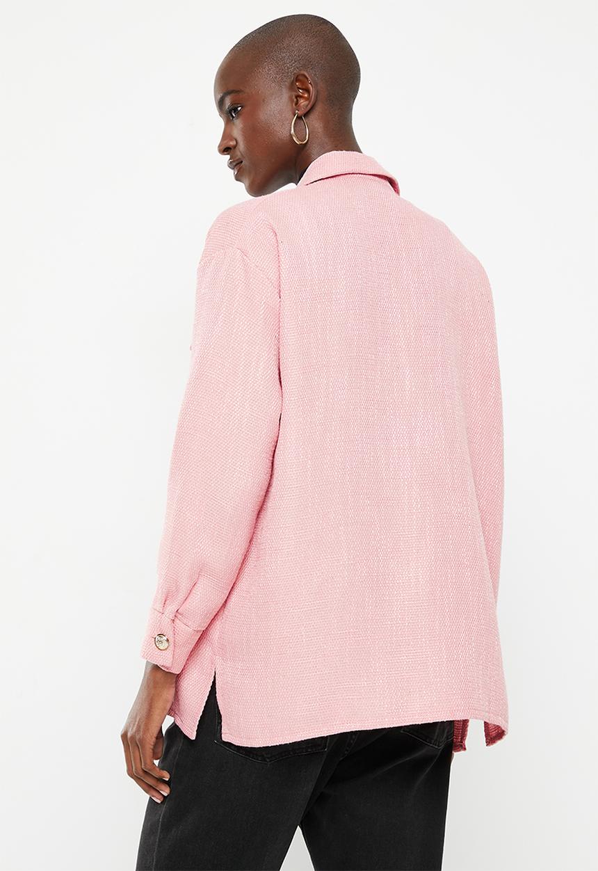 Me&B - Boucle shirt - pink