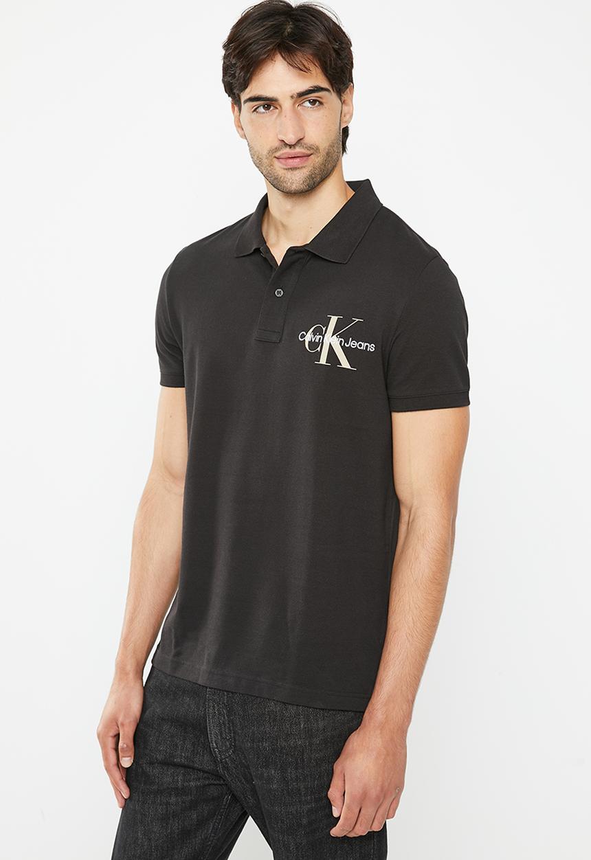 Calvin Klein - Archival monologo polo - ck black