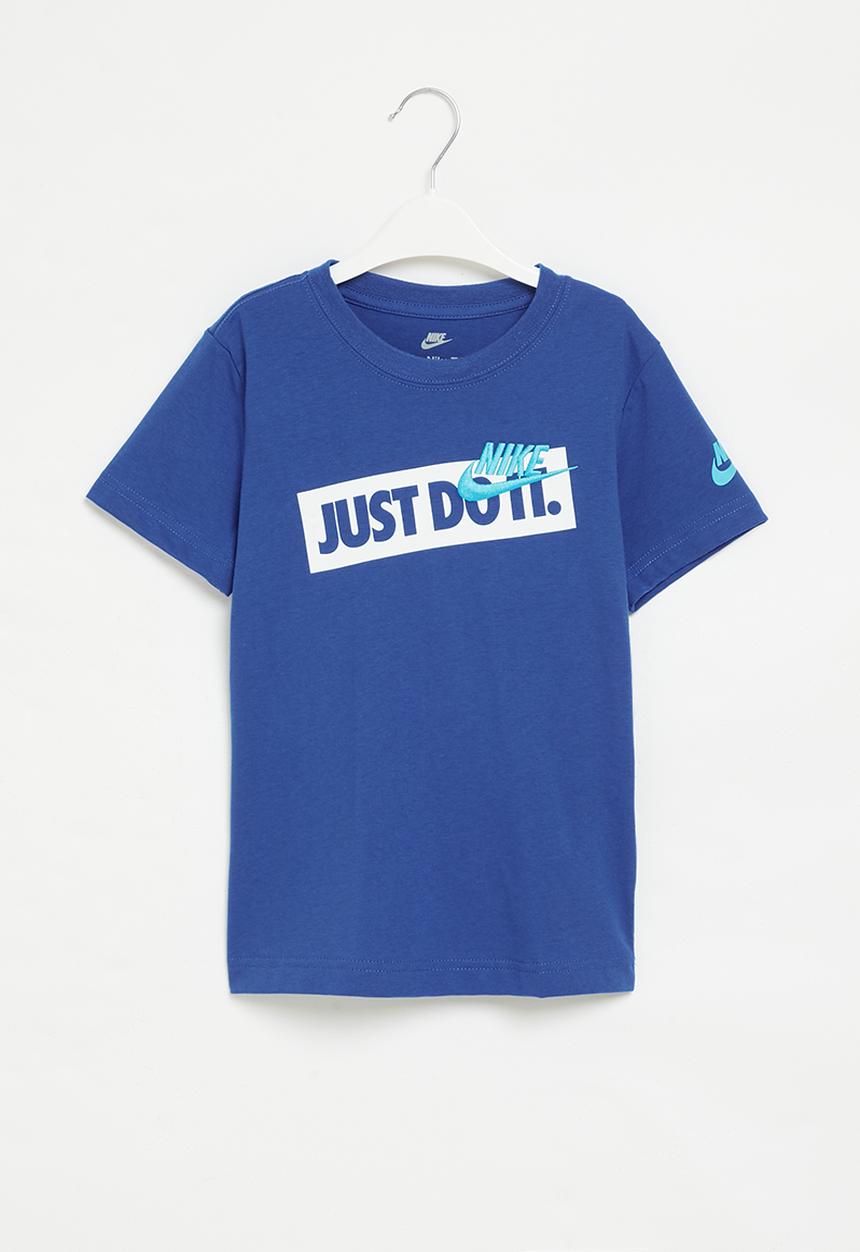Nike - Nkb jdi embroidery tee - game royal