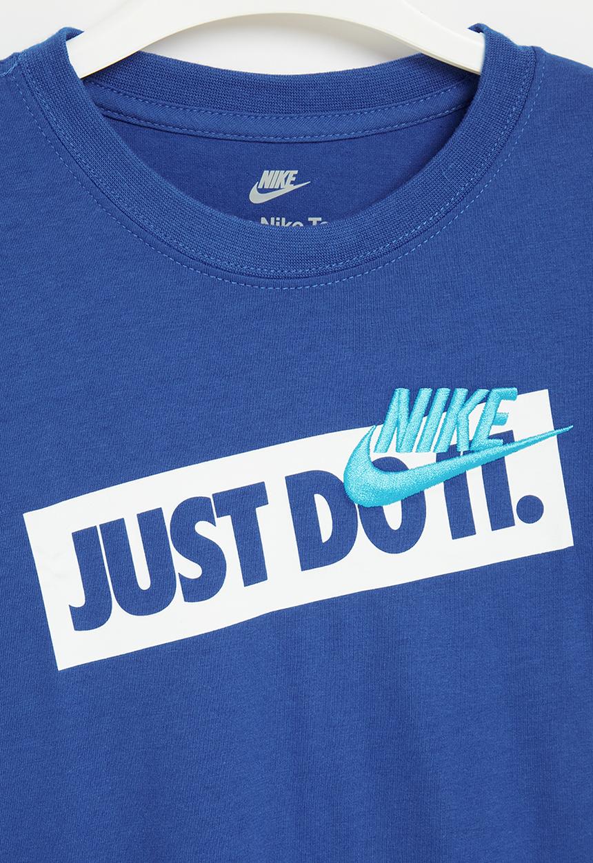 Nike - Nkb jdi embroidery tee - game royal
