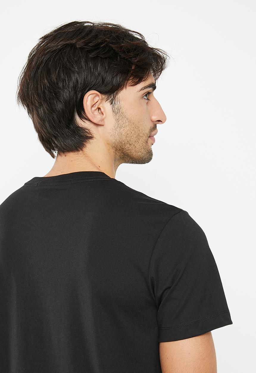 Calvin Klein - Glitched monologo tee - ck black