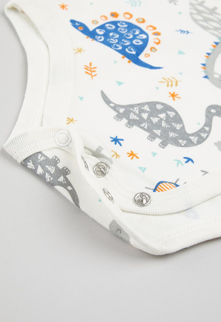 Pop Candy - Printed bodyvest - white