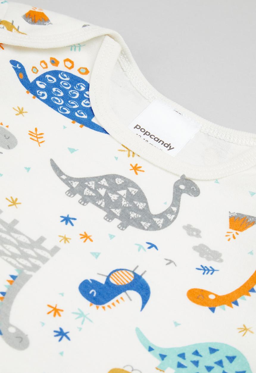 Pop Candy - Printed bodyvest - white