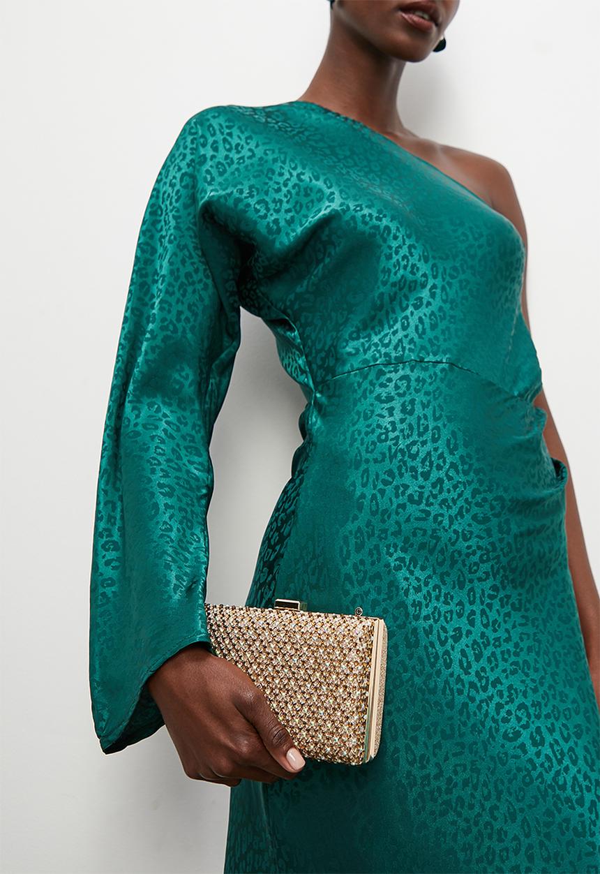 MILLA - Leighton clutch bag - gold