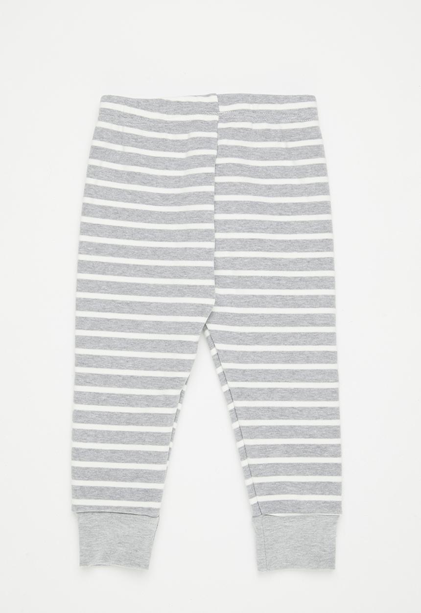 Pop Candy - Stripe legging - grey