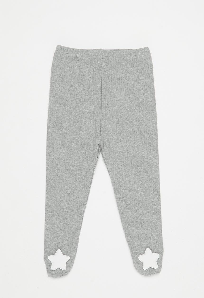 Pop Candy - Footed legging - grey