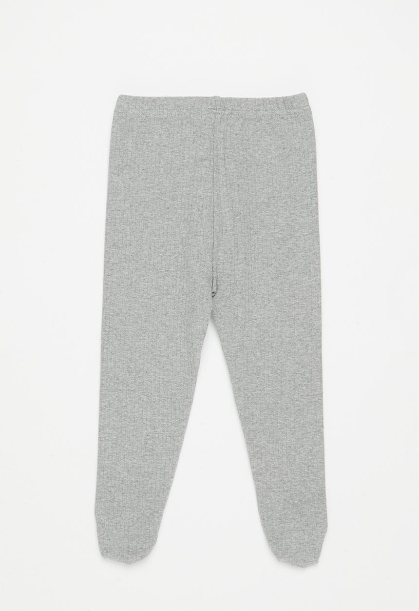 Pop Candy - Footed legging - grey